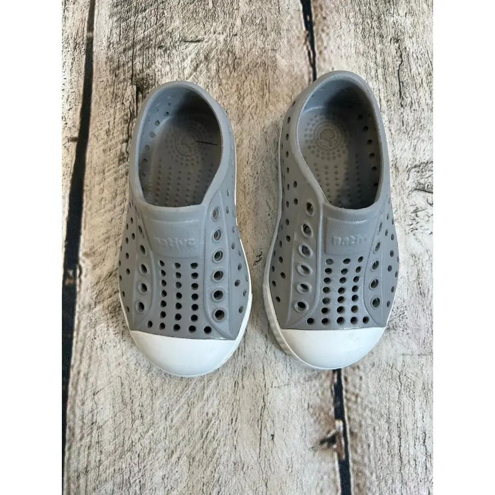 NATIVE Unisex Kids Jefferson Slip-On Shoes / Size: C6 US